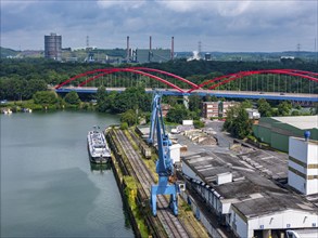 DefaultThe city harbour in the north of Essen, on the Rhine-Herne Canal, North Rhine-Westphalia,