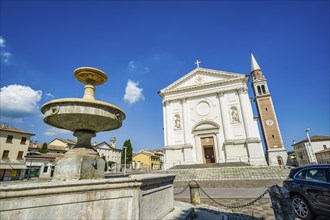 Cathedral of San Marco, Crespano del Grappa, Treviso, Italy, Europe