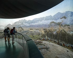 Tyrol Panorama, 1000 square metre painting on the Tyroleans' fight for freedom at Bergisel,