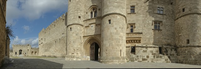 Palace of the Grand Masters, Rhodes Town, Rhodes, Dodecanese archipelago, Greek Islands, Greece,