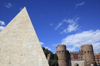 Pyramid of Cestius, Pyramid of Caius Cestius, Piramide Cestia, Piramide di Caio Cestio, tomb of the