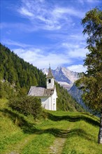 Kelderkapelle, Vals, Hinterten Olperer, Valser Tal, Valser Tal Natura 2000 nature reserve, Wipptal,