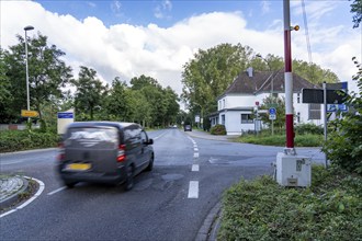 Green border, Siebengewald-Gaesdonck border crossing, south of Goch, without controls, between the