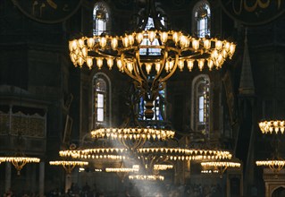 Hagia Ayasofya Sophia Grand Mosque in Istanbul, Turkey, Asia