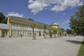 Orangery in Esterházy Palace Park, Esterhazy, Eisenstadt, Burgenland, Austria, Europe