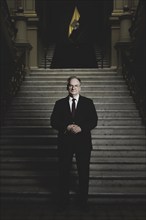 Reiner Haseloff, CDU, Minister President of Saxony-Anhalt, poses for a photo in Magdeburg,