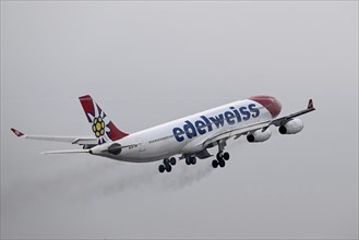 Aircraft Edelweiss Air, Airbus A340-300, HB-JMD