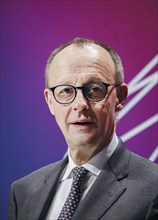 Friedrich Merz, Chairman of the CDU/CSU parliamentary group in the German Bundestag, recorded at