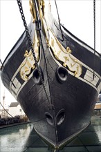 Ship's bow, SS Great Britain maritime museum, Bristol, England, UK