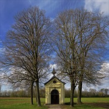 Castle chapel of Haus Horr, Grevenbroich, Rhine district of Neuss, Lower Rhine, North