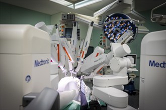 Operating theatre robot HUGO, Dresden, Saxony, Germany, Europe