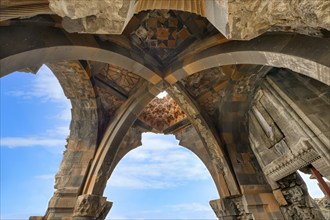 Church of the Holy Apostles, Inside, Ani Archaeological site, Kars, Turkey, Asia