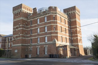 Le Marchant Barracks home of Wiltshire Regiment 1878-1967 converted to housing, Devizes, England,