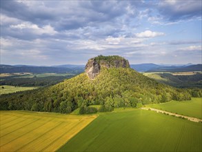 The Lilienstein is one of the most striking mountains in the Elbe Sandstone Mountains in Saxony. It