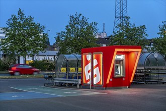 New ATM on the site of a shopping centre in Mülheim-Dümpten, free-standing, should be blast-proof,