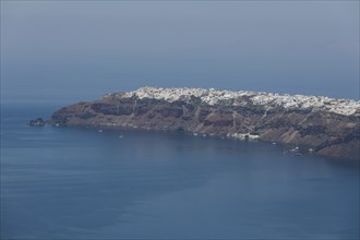 Santorini, Oia, view from Imerovigli, Cyclades, Greece, Europe