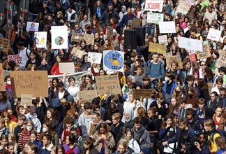 Fridays for Future demonstration and call for a global climate strike. Fridays for Future demands