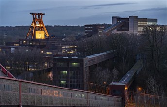 Zollverein Coal Mine Industrial Complex, World Heritage Site, double headframe of shaft XII, coal