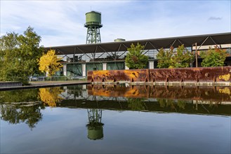 The Jahrhunderthalle in the Westpark in Bochum, former steelworks site in the western city centre,