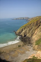 La Grande Greve beach, Island of Sark, Channel Islands, Great Britain