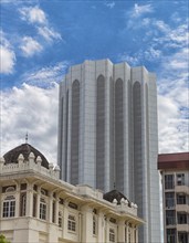 High modern buildings in the city center of Kuala Lumpur. Malaysia