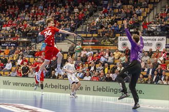 09.04.04.2024, 2nd HBL, German Handball League, Matchday 28) : Eulen Ludwigshafen against TSV