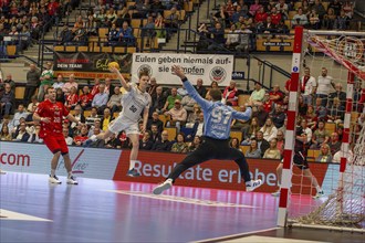 09.04.04.2024, 2nd HBL, German Handball League, Matchday 28) : Eulen Ludwigshafen against TSV