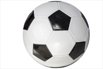 Close-up of a cropped football