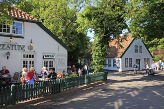 Tea room on Spiekeroog, East Frisian Island, Lower Saxony, Federal Republic of Germany, East