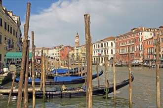 Venice, Grand Canal Italy Gondolas