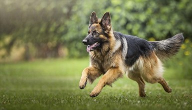 Pets, Dog, German Shepherd, AI-generated, AI generated