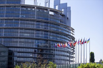 The European Parliament in Strasbourg