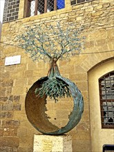 Tree of Peace, Memorial, Albero Della Pace, Florence, Tuscany, Italy, Europe