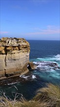 Twelve Apostles national park landscape in Australia near Melbourne, Razorback and Loch Ard Gorge