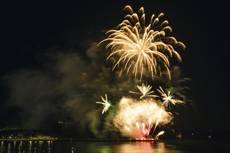 Fireworks Display, British Firework Championships, Plymouth, Devon, England, United Kingdom, Europe