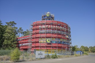 Former motorway service area, former border checkpoint Dreilinden, Dreilinden, Zehlendorf, Berlin,