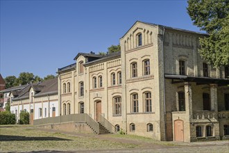 Manor house, Gutshof am Britzer Schloss, Alt-Britz, Neukölln, Berlin, Germany, Europe