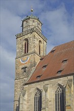 Late Gothic St George's Church, Dinkelsbühl, Middle Franconia, Franconia, Bavaria, Germany, Europe