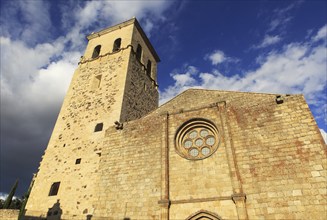 Iglesia de Santa Maria de Major church, medieval town of Trujillo, Caceres province, Extremadura,