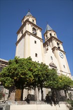 Baroque church of Nuestra Senora de la Expectation, Orgiva, Las Alpujarras, Granada province,