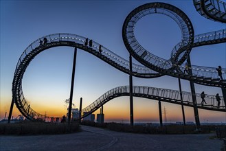 Landmark Angerpark Tiger & Turtle, Magic Mountain, walk-in sculpture in the form of a rollercoaster