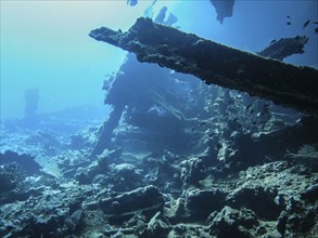 Wreck of the Dunraven, Red Sea, Egypt, Africa