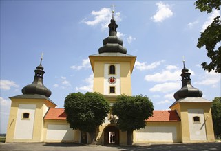 Pilgrimage church of Maria Loreto in Starý Hroznatov, Altkinsberg, Cheb district, Cheb, Bohemia,