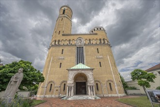 St Otto Church, built from 1912 to 1914, Siechenstraße 61, Bamberg, Upper Franconia, Bavaria,