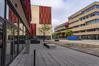 The campus of the Ruhr West University of Applied Sciences, HRW, a state university of applied