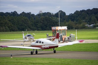 Mülheim-Essen airfield, commercial airfield in the south of Essen and in the east of Mülheim an der