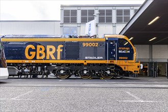 Class 99 locomotive from the manufacturer Stadler Rail AG. GBRf, Beacon Rail and GB Railfreight.