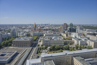 City panorama, Potsdamer Platz, in front Martin-Gropius-Bau and House of Representatives, Mitte,