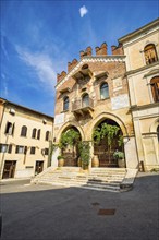 Historic Palace of Justice in Soave, Veneto, Italy, Europe