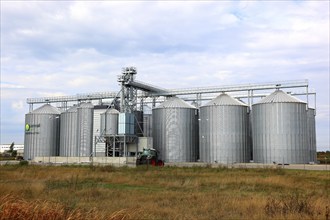 Romania, Kreisch area, agriculture, agricultural storage, grain silos, silo storage, Europe